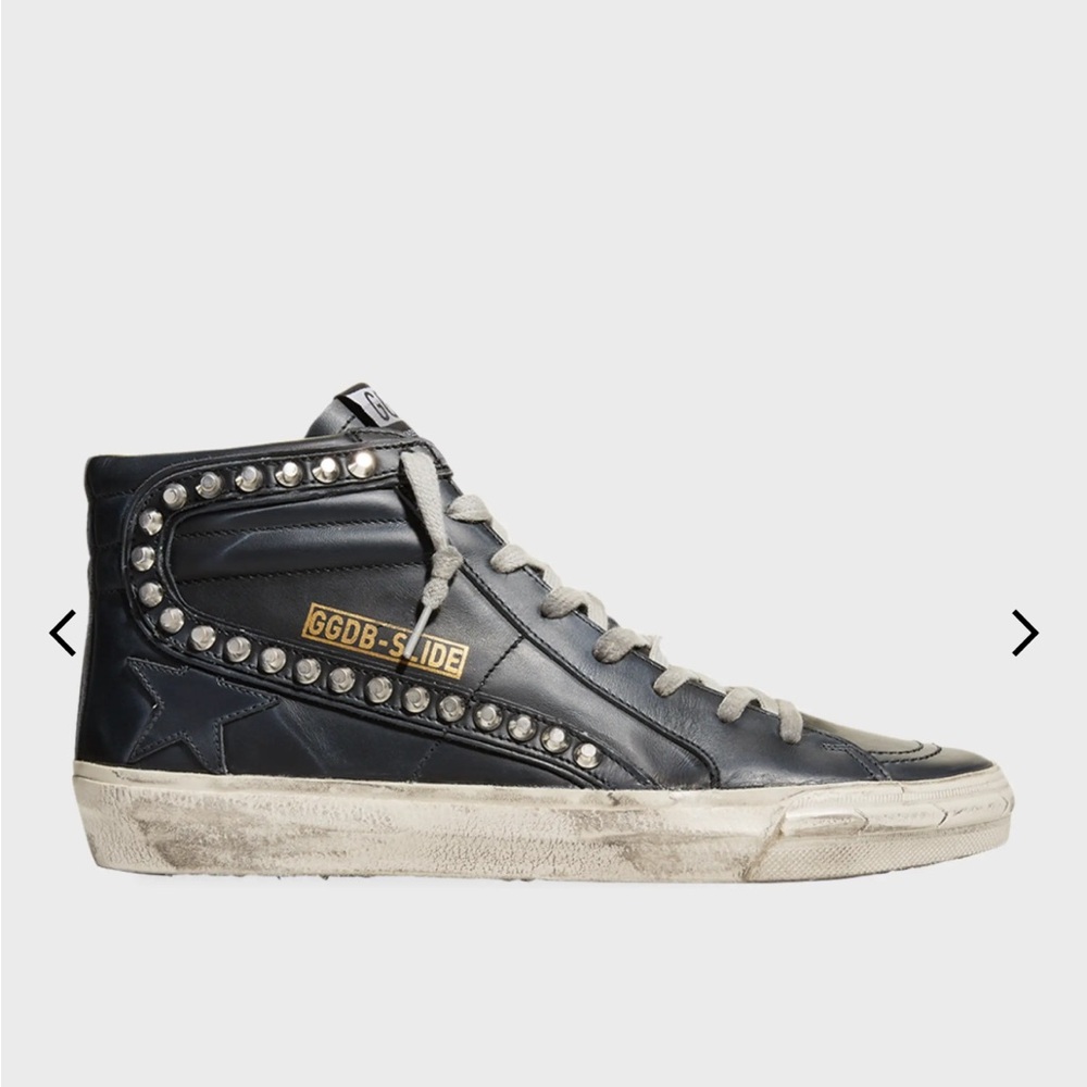 Golden Goose Slide sneaker. Women’s Size 37, black